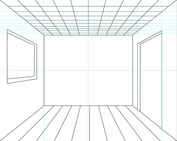 Белая комната пустая