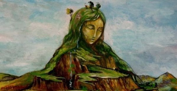 Природа мать иллюстрации