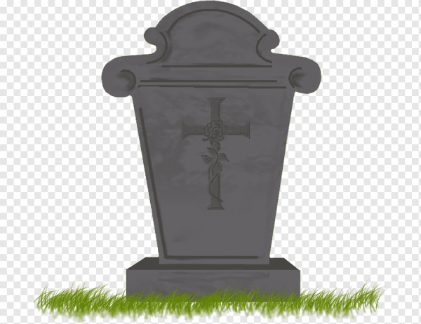 Могила на прозрачном фоне