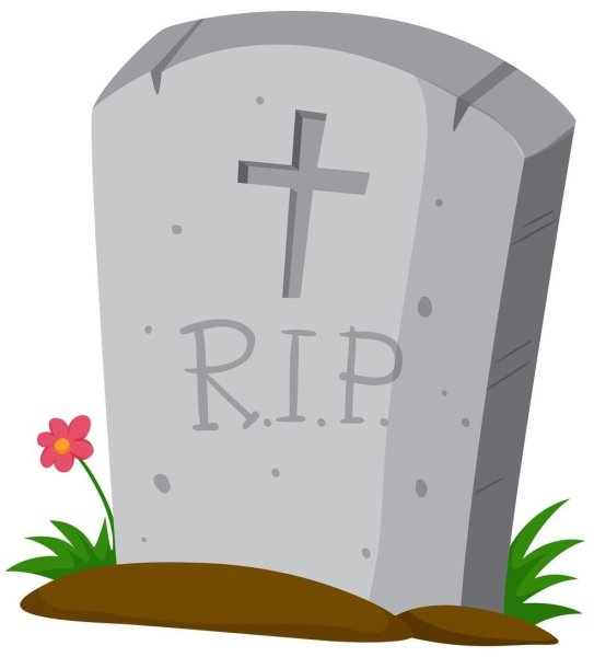 Могила нарисованная