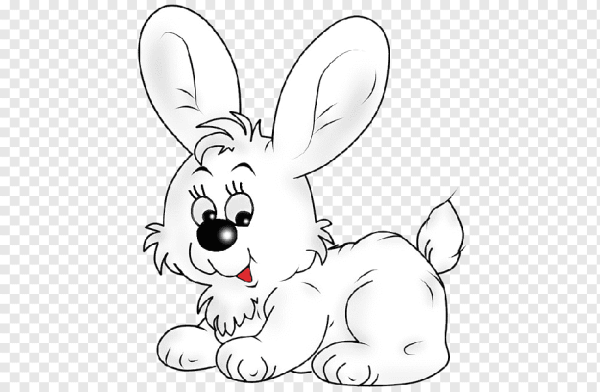 Заяц мультяшный