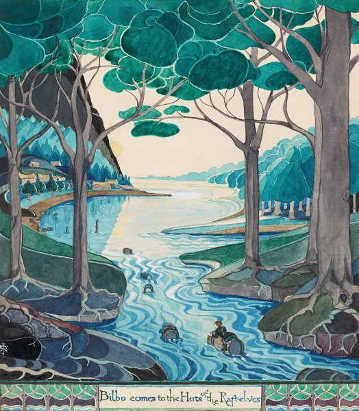 Толкин Джон Рональд Руэл картина