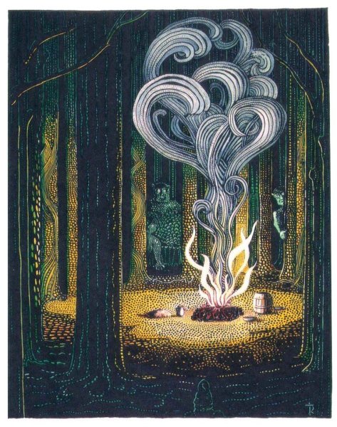 Джон Толкиен Хоббит иллюстрации