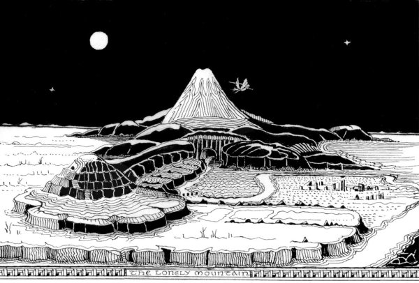 Одинокая гора Толкин