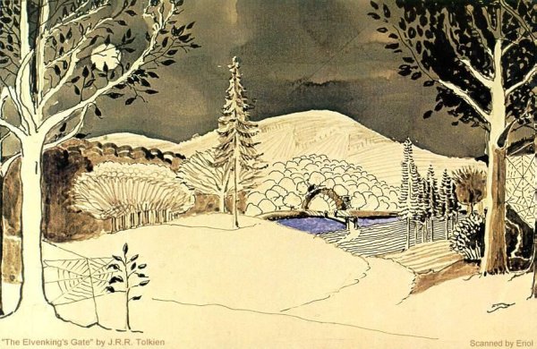 Иллюстрации писателя Джона Толкина