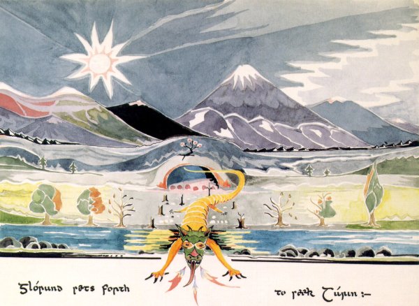 Иллюстрации писателя Джона Толкина