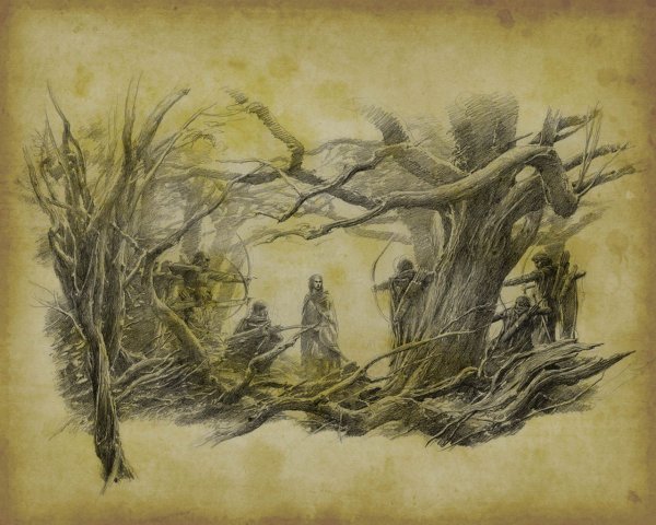 Толкиен иллюстрации Алан ли