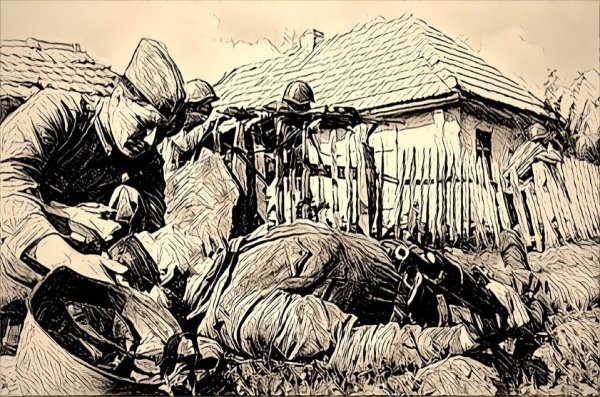 Мертвые советские солдаты