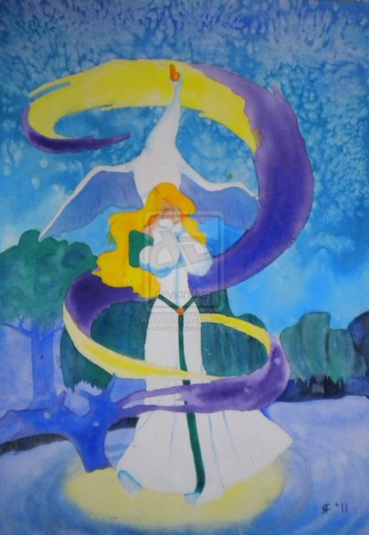 Принцесса Одетт и Дерек раскраска