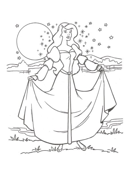 Принцесса лебедь Одетт Наряды