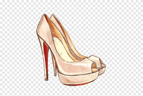 Туфли зарисовка