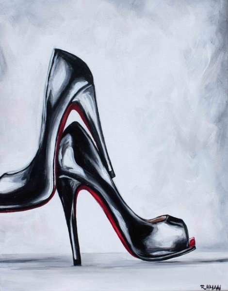 Картина каблуки