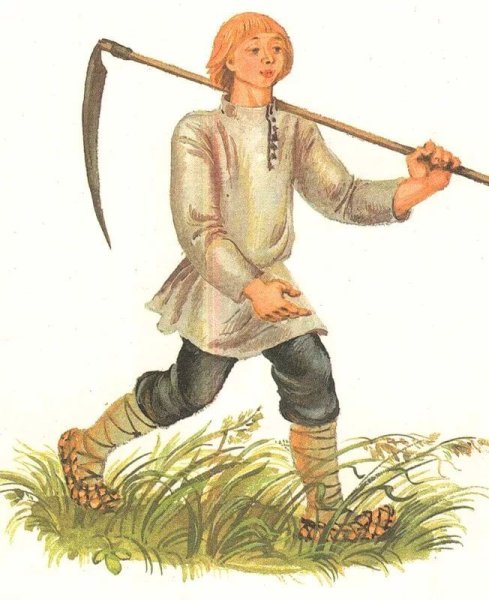 Коса инструмент вектор