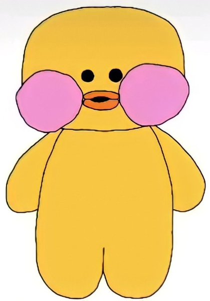 Уточка lalafanfan рисунок