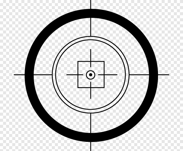 Прицел нарисованный