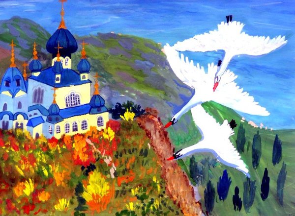 Красота Божьего мира рисунки