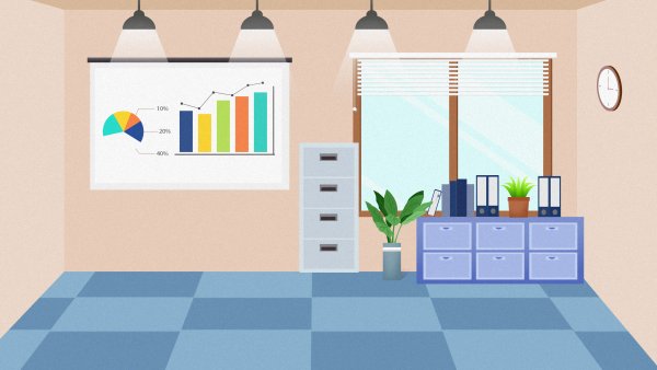 Школьный интерьер рисунки