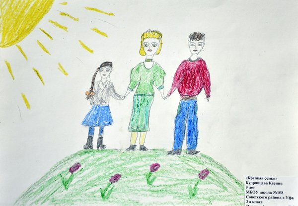 Рисунок единство семьи