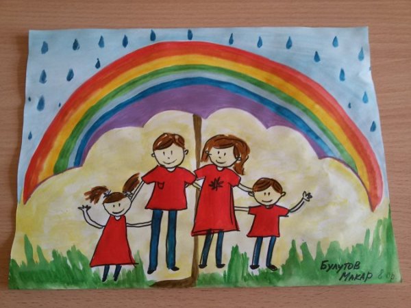 Рисунок единство семьи