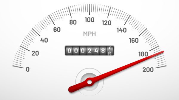 Спидометр автомобиля