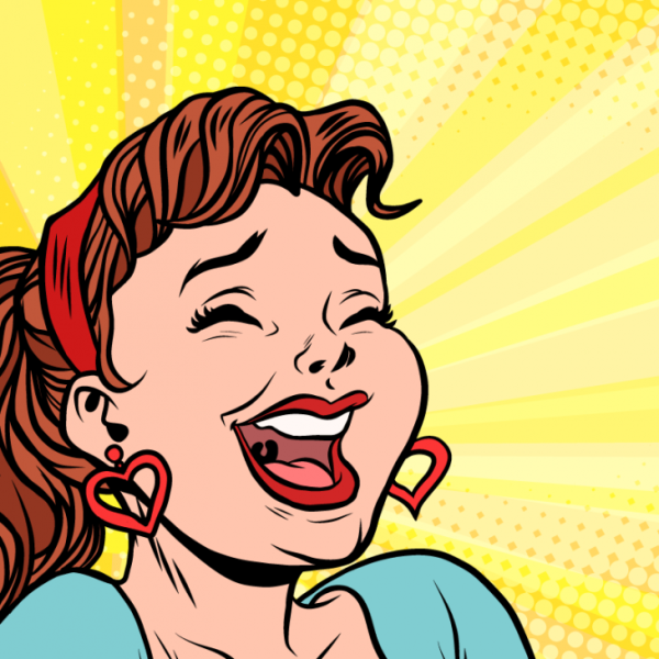 Смеющийся человечек