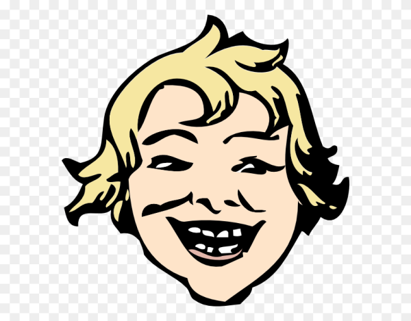 Смеющийся человек мультяшный