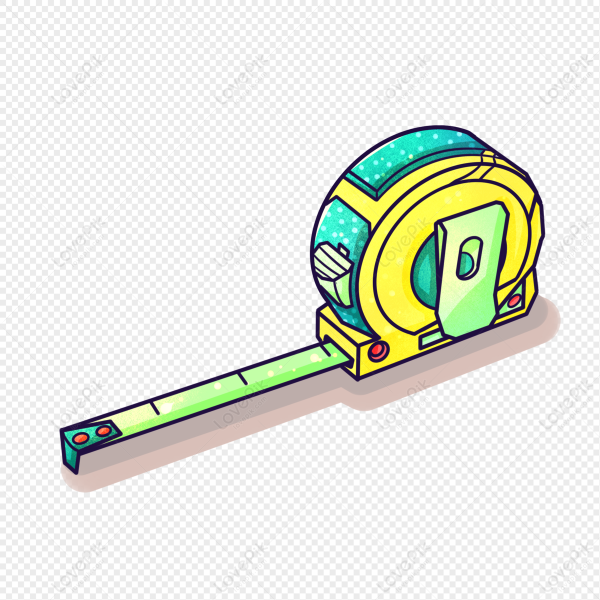 Рулетка измерительная вектор