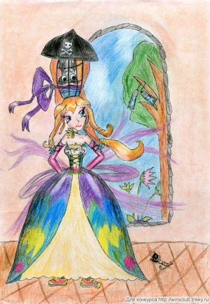 Бал цветов рисунок