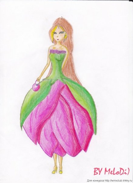 Бал цветов рисунок