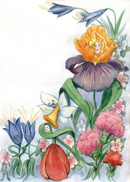 Ганс христиан Андерсен цветы маленькой Иды