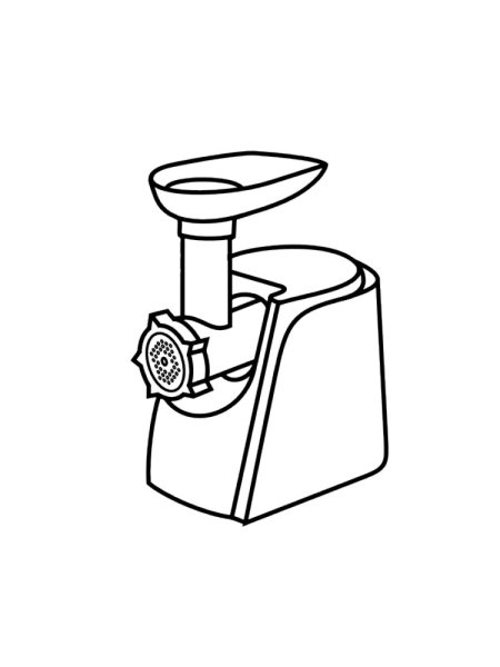 Мясорубка раскраска