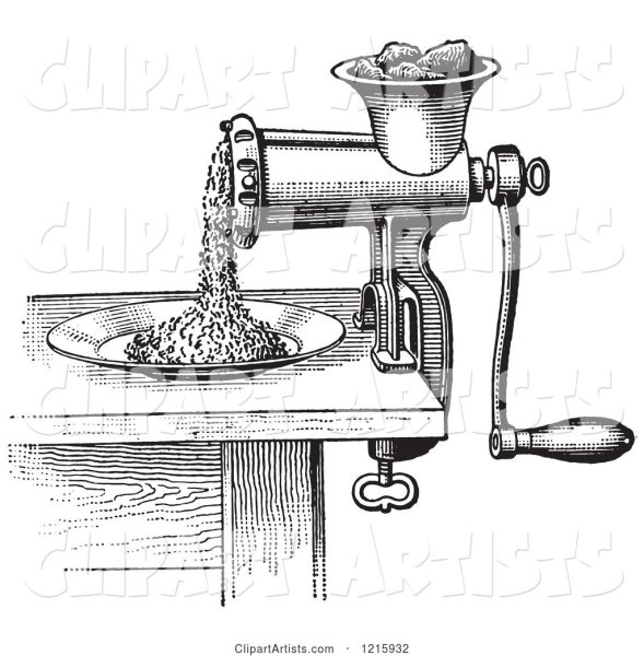 Мясорубка механическая