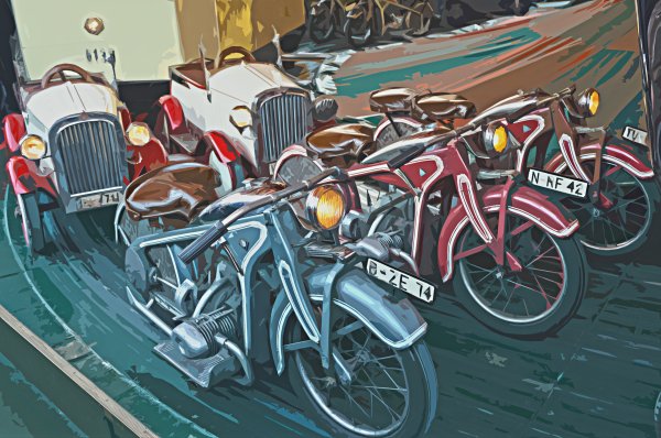 Городская суета картина