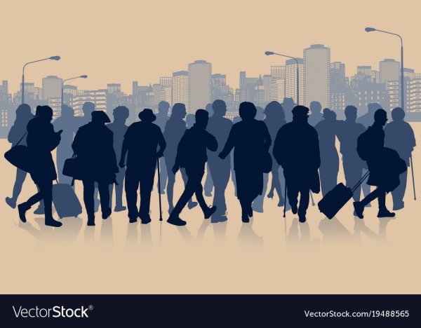 Идущий человек живопись