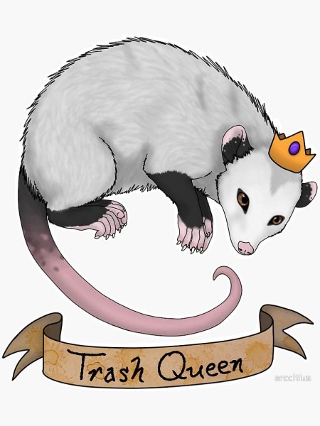 Опоссум эскиз тату