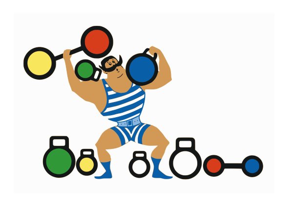 Силач мультяшный