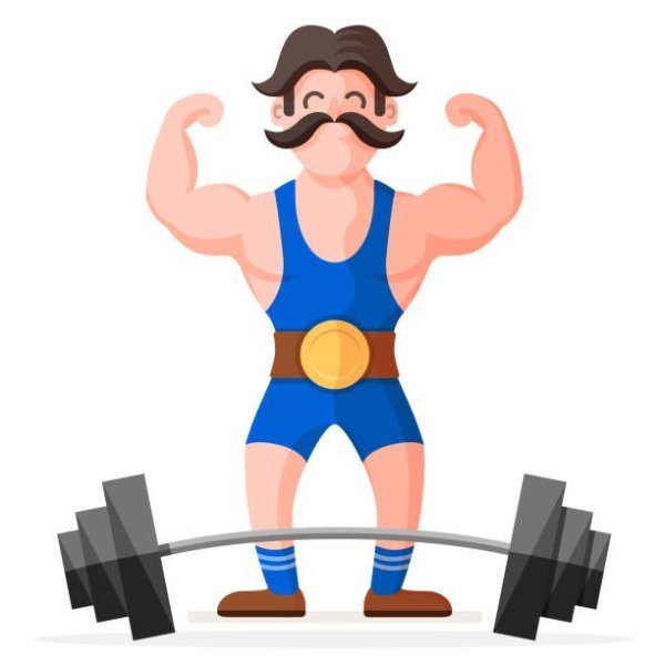 Человечек силач