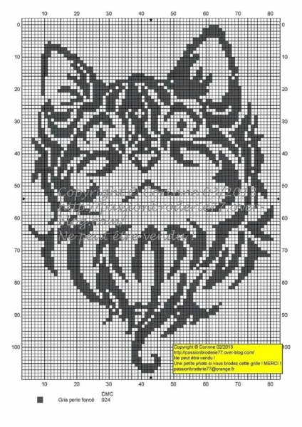 Вышивка однотонная