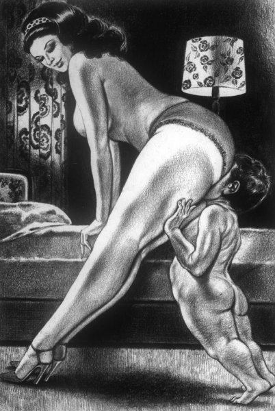 Фейсситтинг арт рисунок