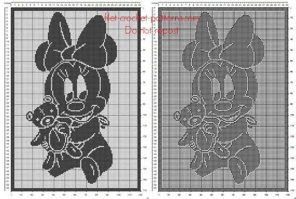 Филейное вязание детские