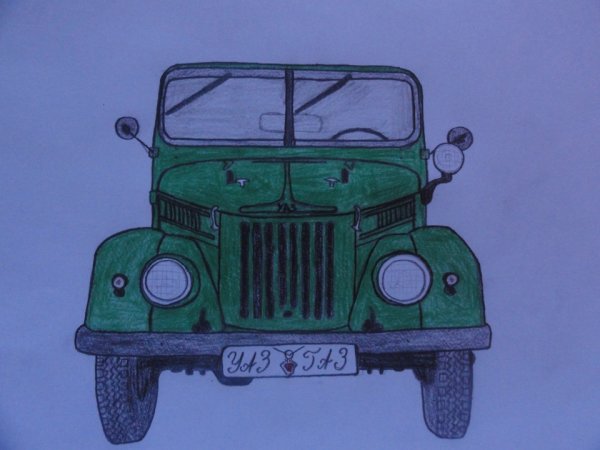 Иллюстрации автомобили ГАЗ