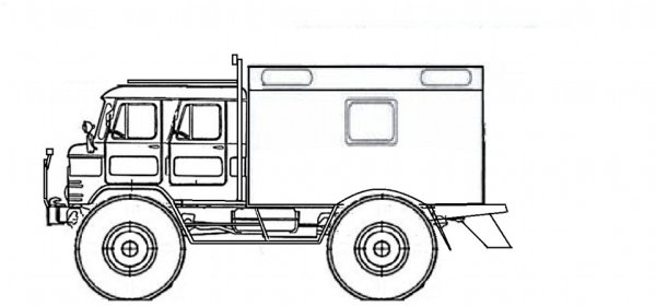 ГАЗ 66 Шишига раскраска