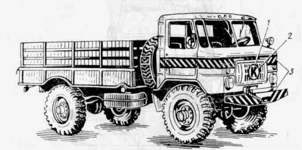 Шишига ГАЗ 66 рисунок