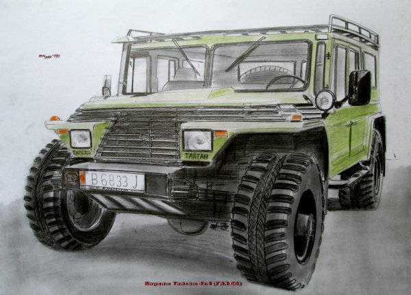 Шишига ГАЗ 66 рисунок