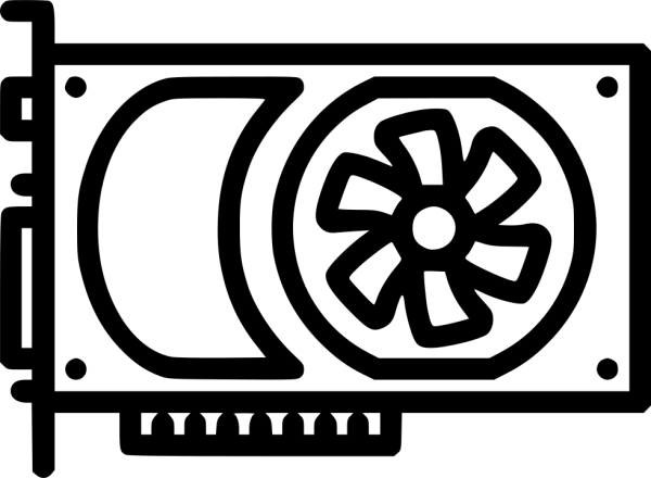 Видеокарта вектор