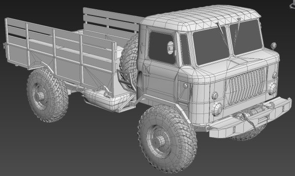 ГАЗ 66 Шишига чертёж