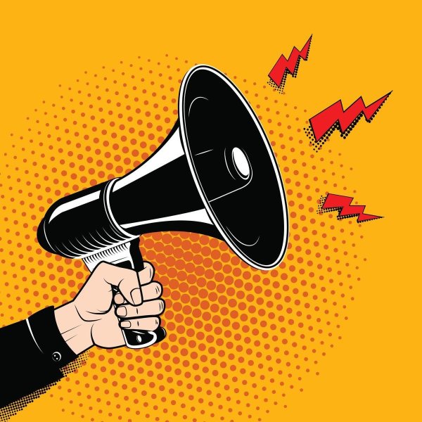 Рупор схематично