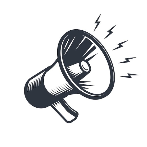 Ребенок с рупором