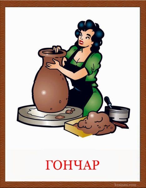 Профессия Гончар для детей