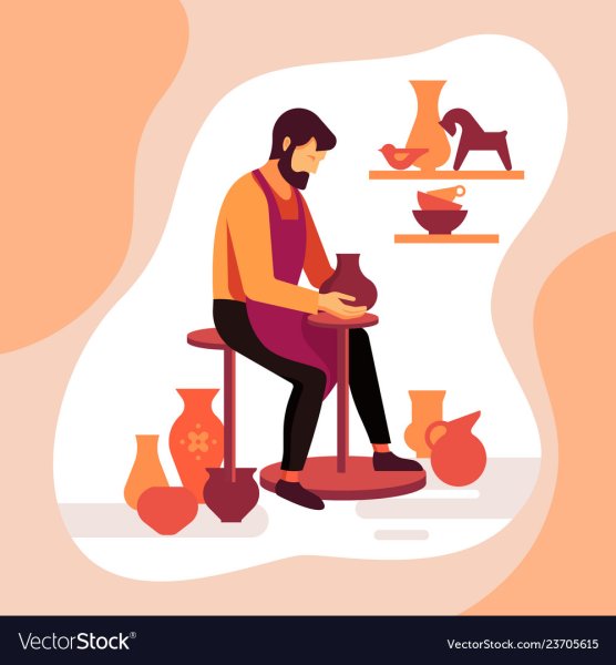 Анимация Гончарный круг